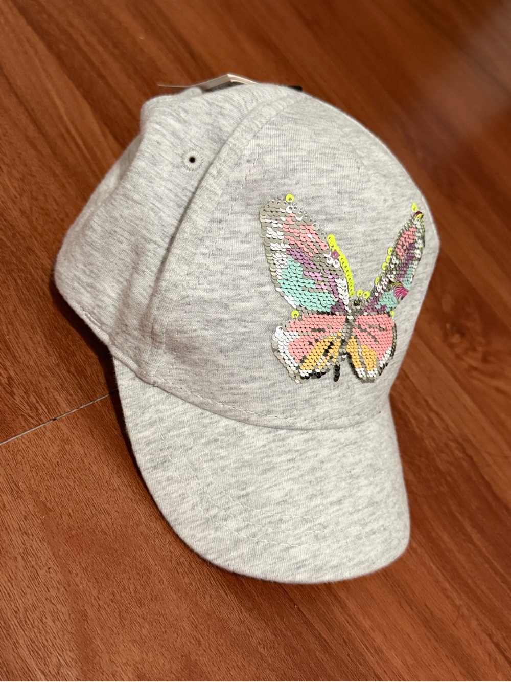 H&M Sequin Butterfly Cap 3-4 Y